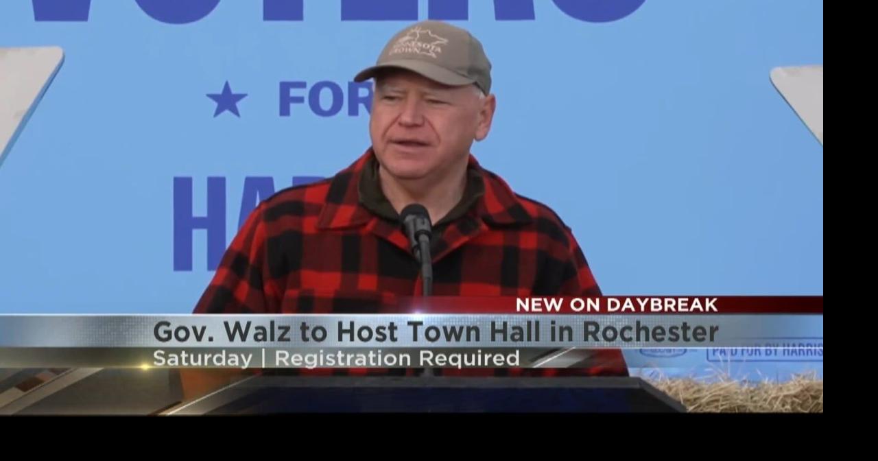 Gov. Tim Walz to visit Rochester | Video | kimt.com