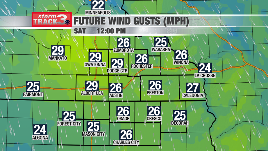 StormTrack 3: Seasonable Friday, breezy weekend | News | kimt.com