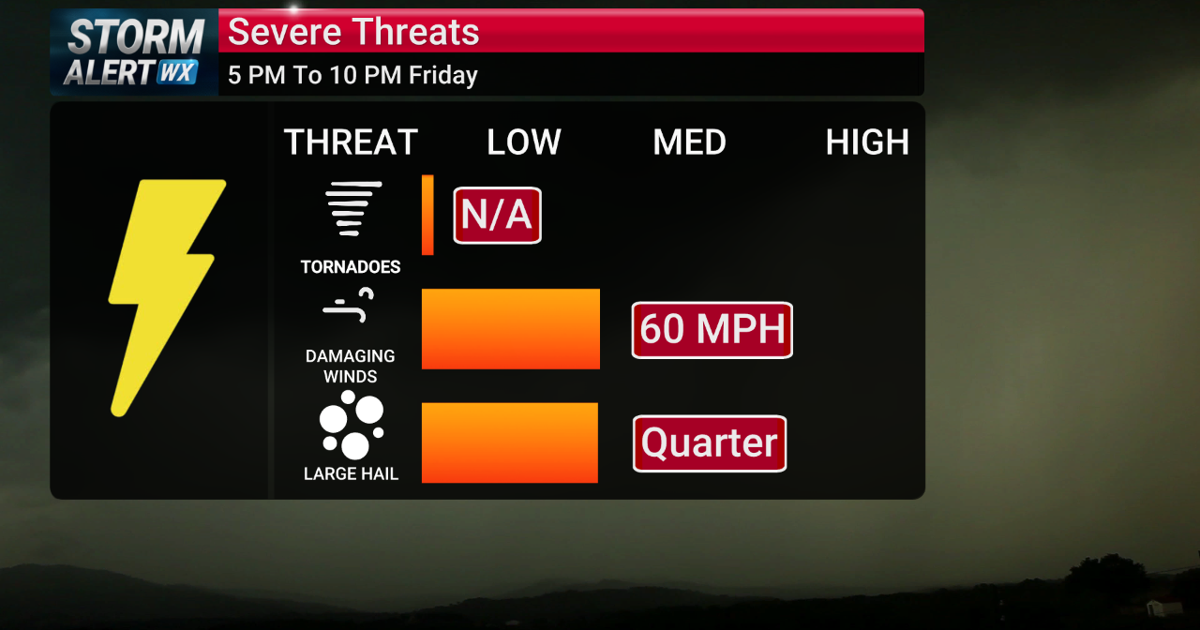 Wave3 Alert Storm Alert Wx 3: Quiet Thursday, severe weather Friday evening/night ...