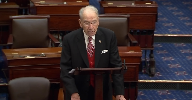 Iowa's Grassley praises Trump for tackling noncitizen voting