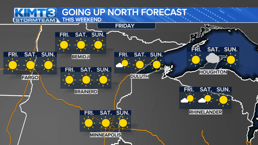 StormTeam 3: Summer stays this weekend, fall returns next week | News ...