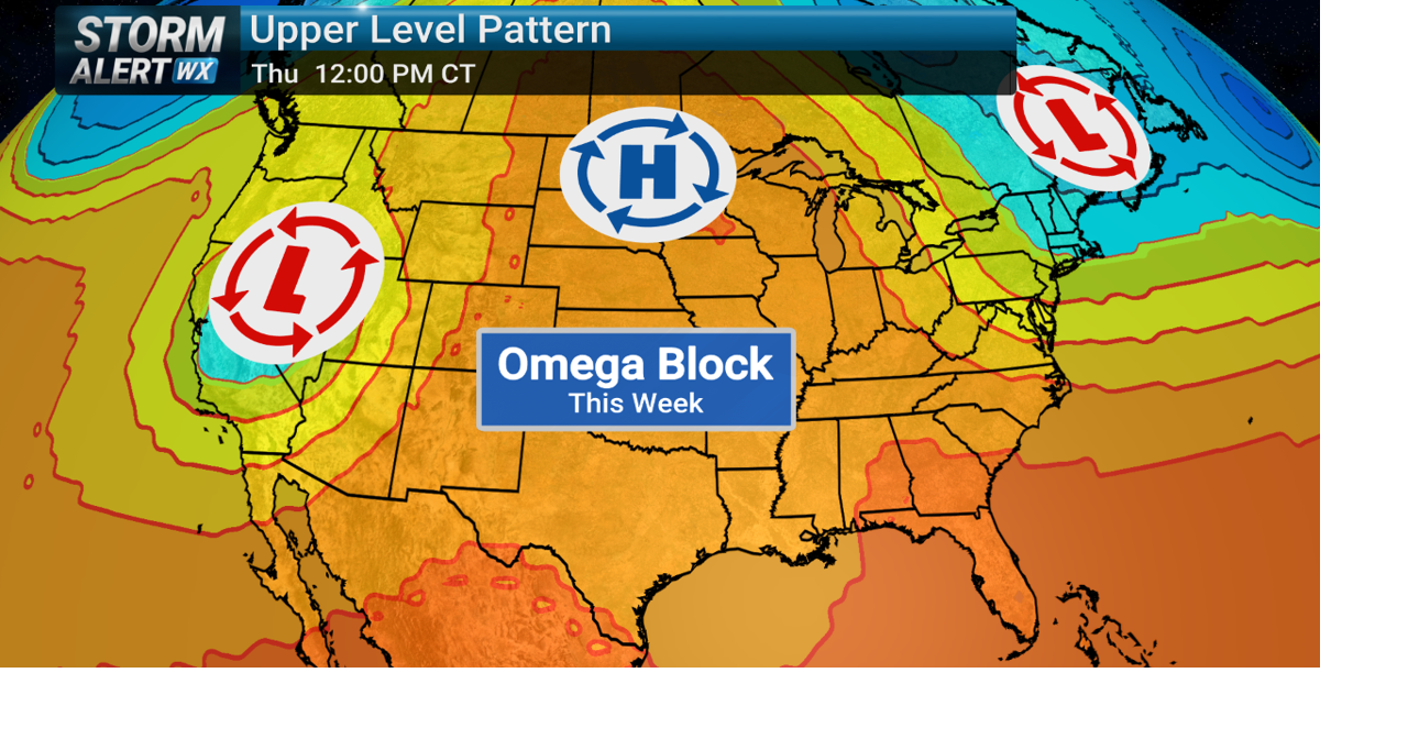 Warm & humid week ahead due to 