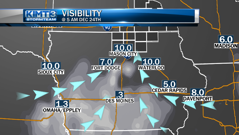 StormTeam 3: Dense Fog Christmas Eve Morning | Meteorology | Kimt.com