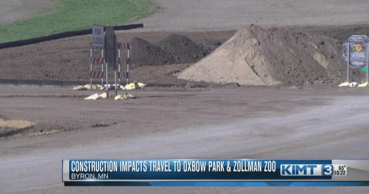 Construction impacts travel to Oxbow Park & Zollman Zoo | Local | kimt.com