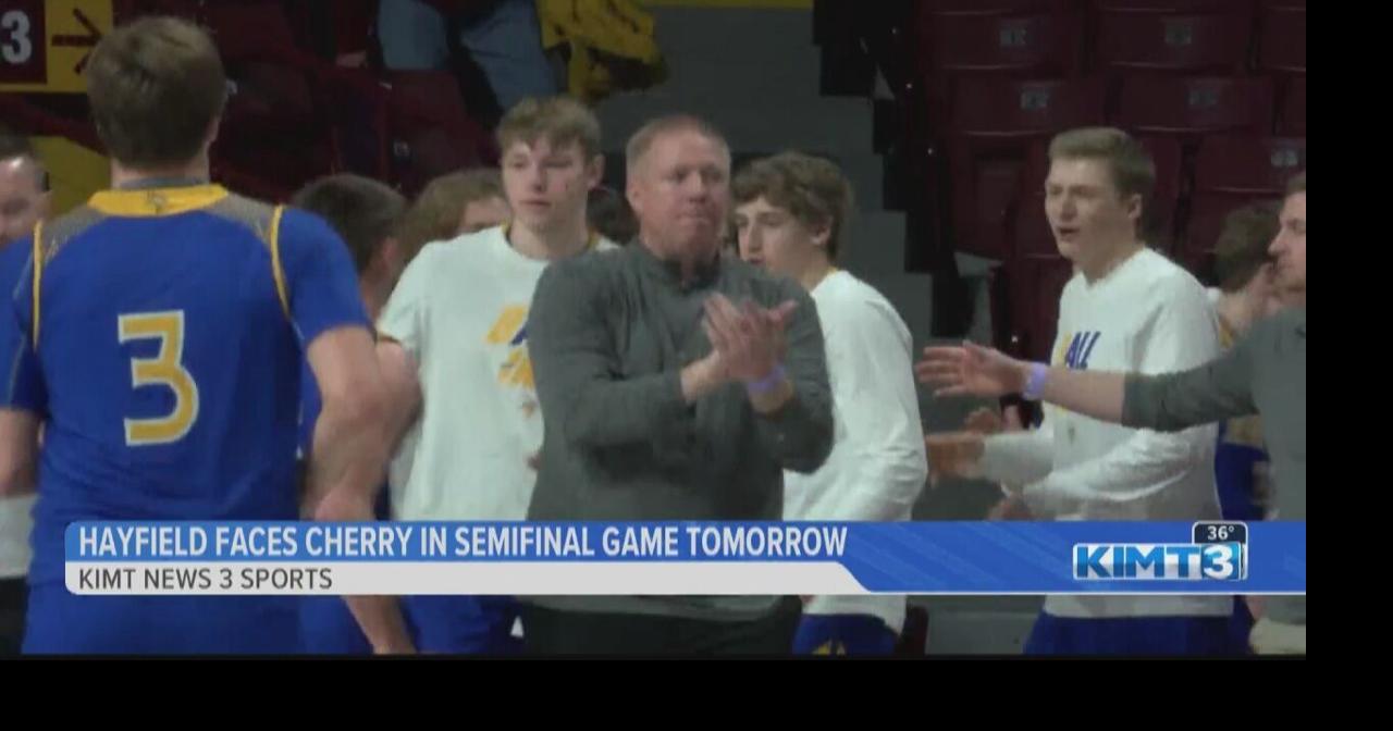 Hayfield boys' basketball team faces Cherry in state tournament