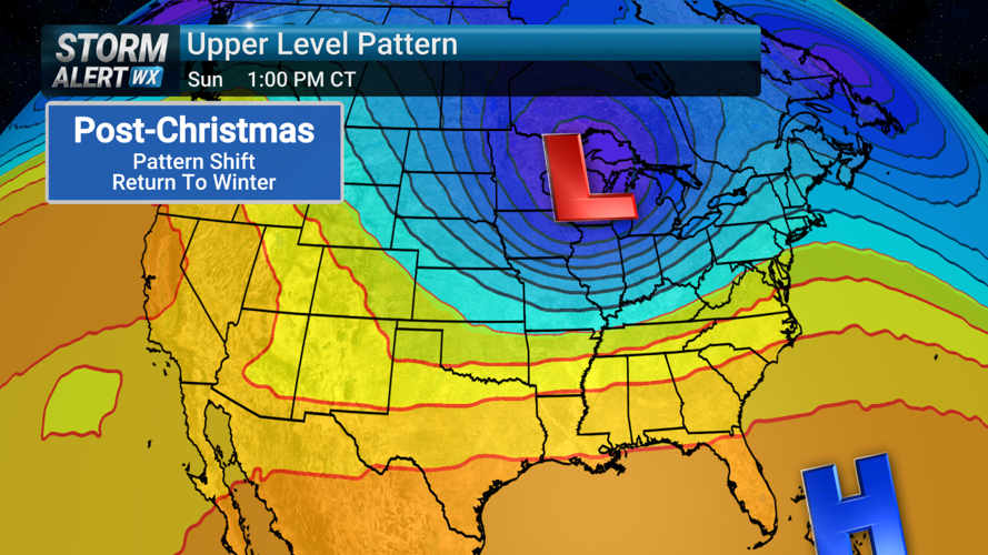 Storm Alert Wx 3: Hazardous Monday AM travel, warm Christmas week ...