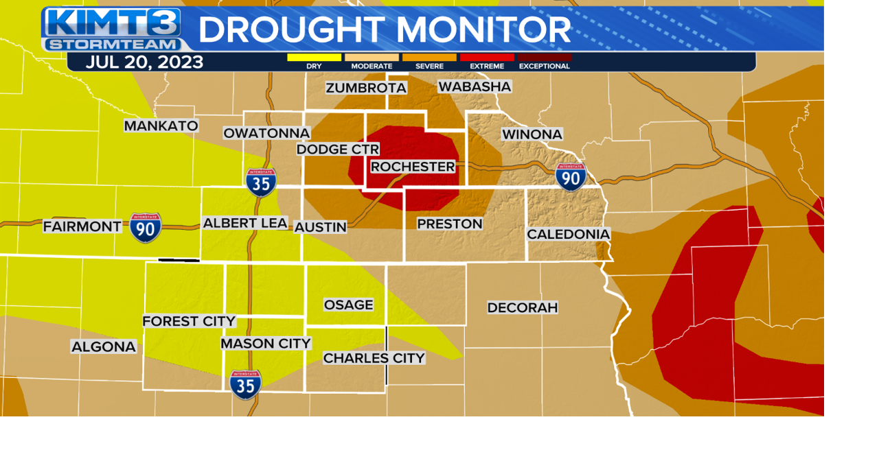 StormTeam 3: Drought worsens in Rochester, heat wave on the way | News ...