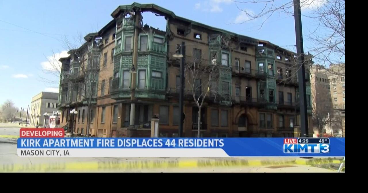 Mason City community and displaced tenant react to the Kirk Apartments