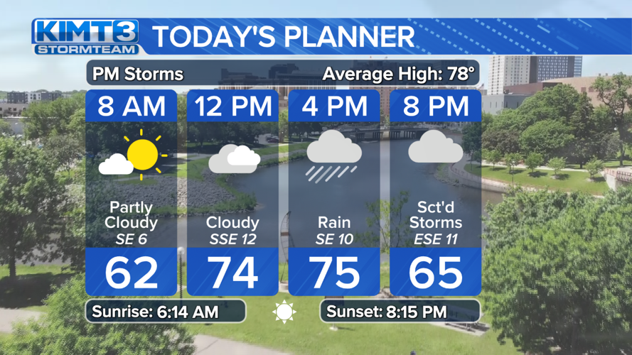 StormTeam 3: Severe weather possible today and tomorrow | News | kimt.com