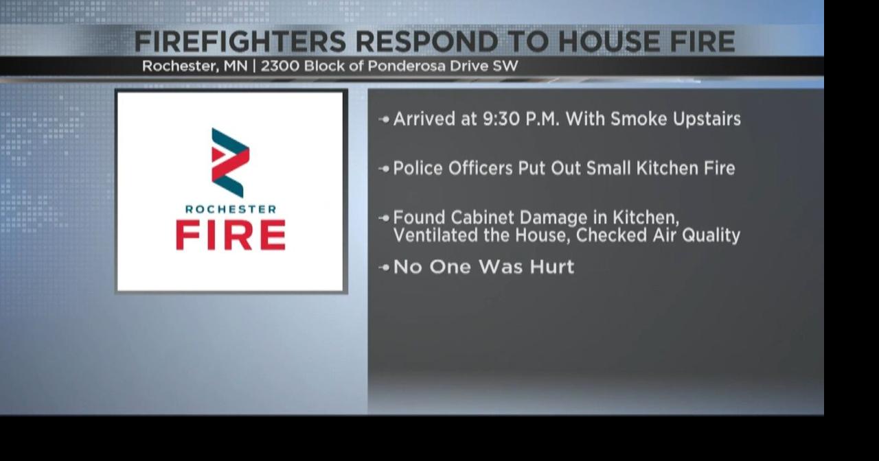 Firefighters respond to house fire in Rochester | Video | kimt.com