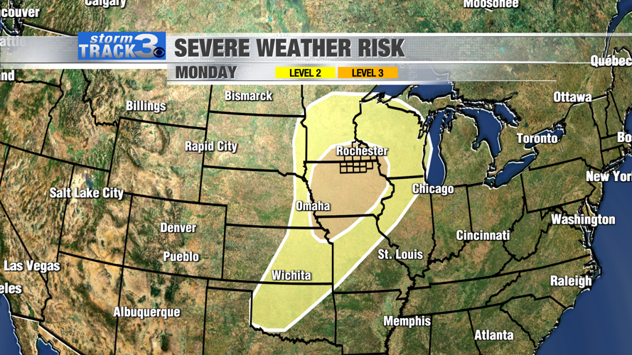 Highest-ever severe weather risk issued in SE Minnesota and North Iowa ...