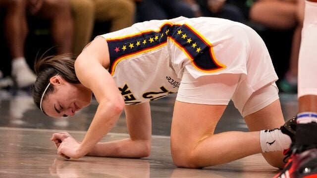 Caitlin Clark overcomes injury, but Harris shines late to give Sun 88-84 win over winless Fever | News | kimt.com