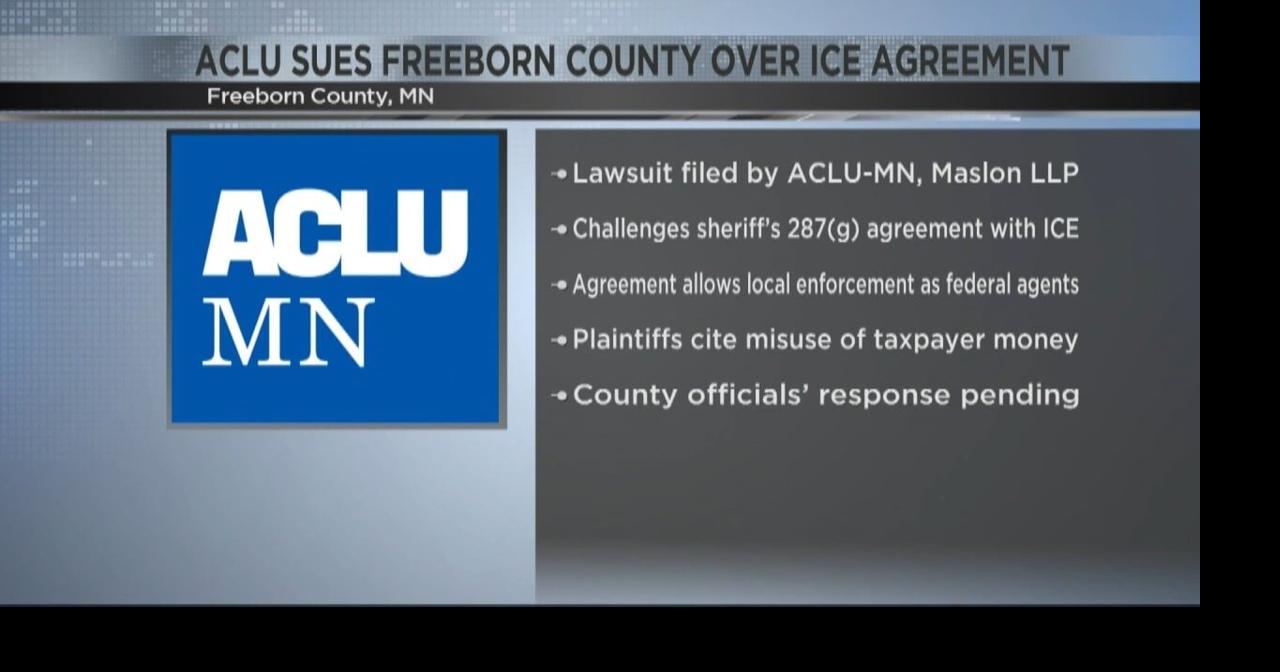 ACLU Sues Freeborn County Over Controversial ICE Agreement | Video ...