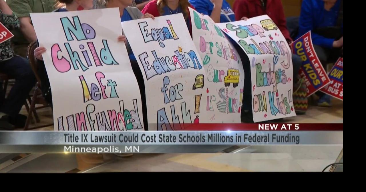Title IX lawsuit could cost Minnesota millions in federal school
