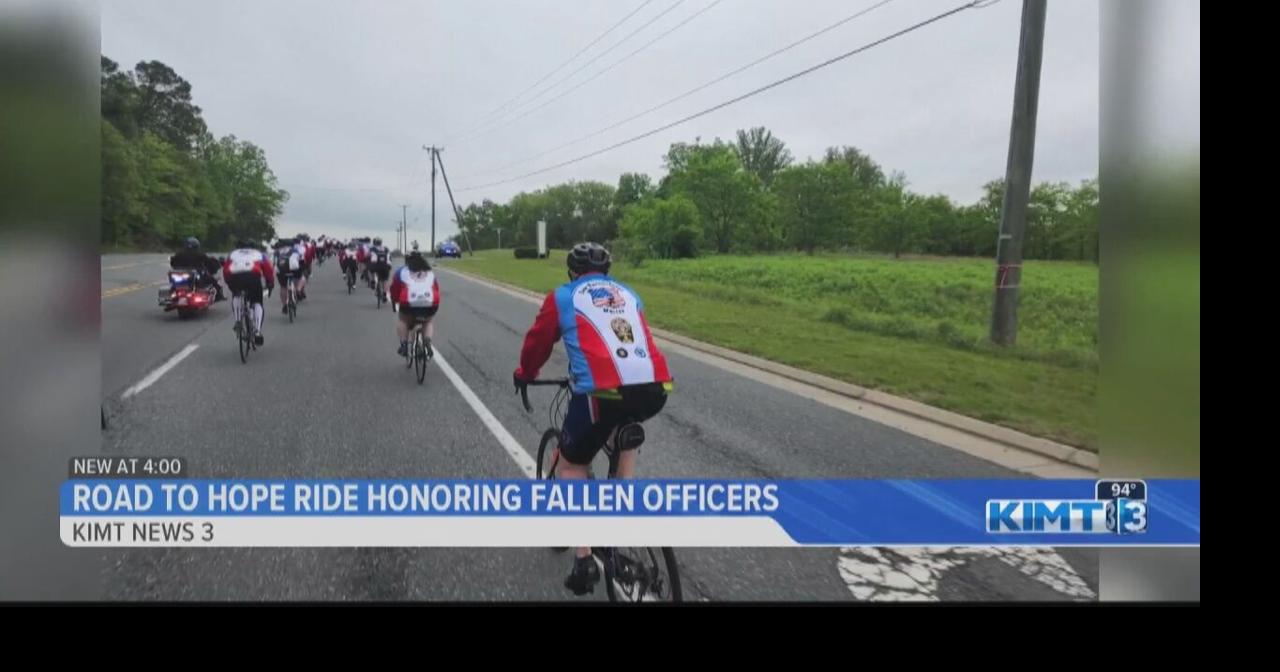 Local law enforcement honor fallen officers with 'Road to Hope' ride ...