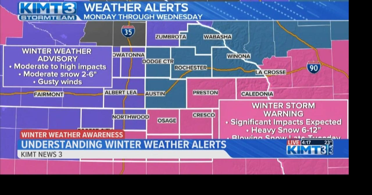 StormTeam 3 helps you understand winter weather alerts Video
