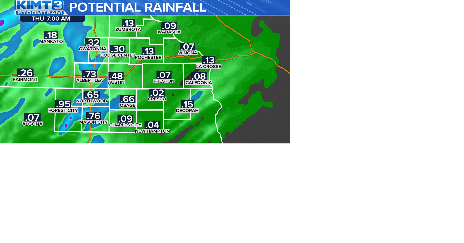 Showers and storms possible Wednesday evening and overnight | News ...