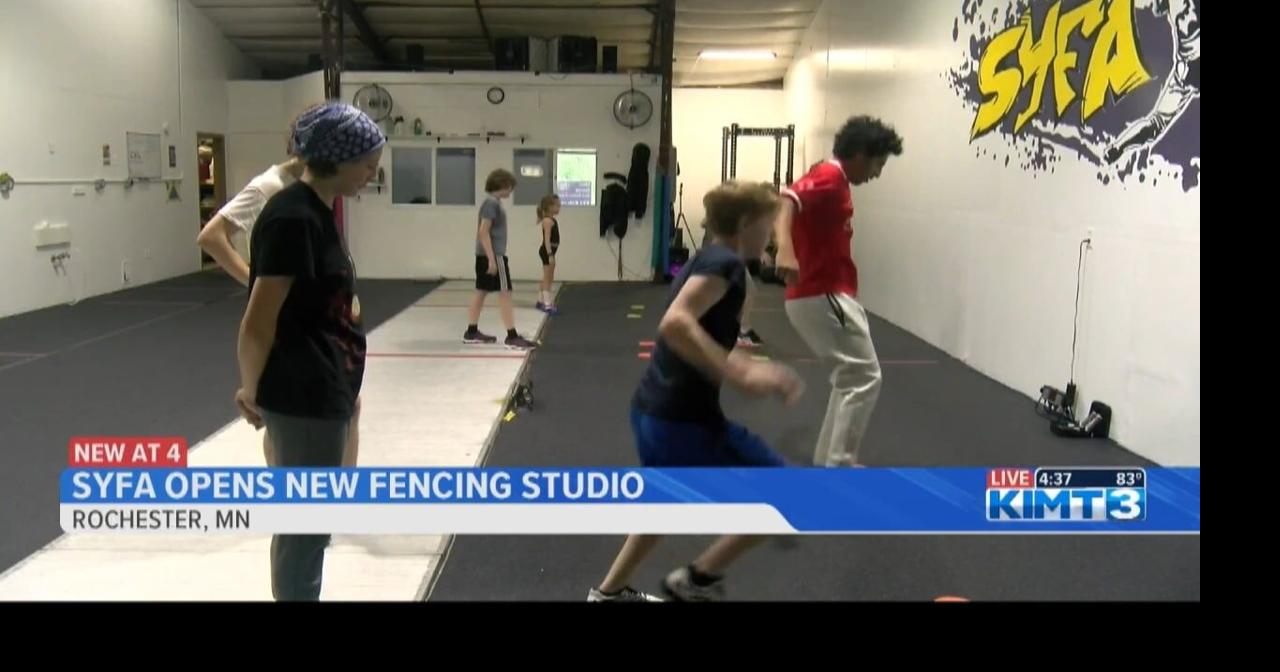 SYFA opens new fencing studio in NW Rochester | News | kimt.com