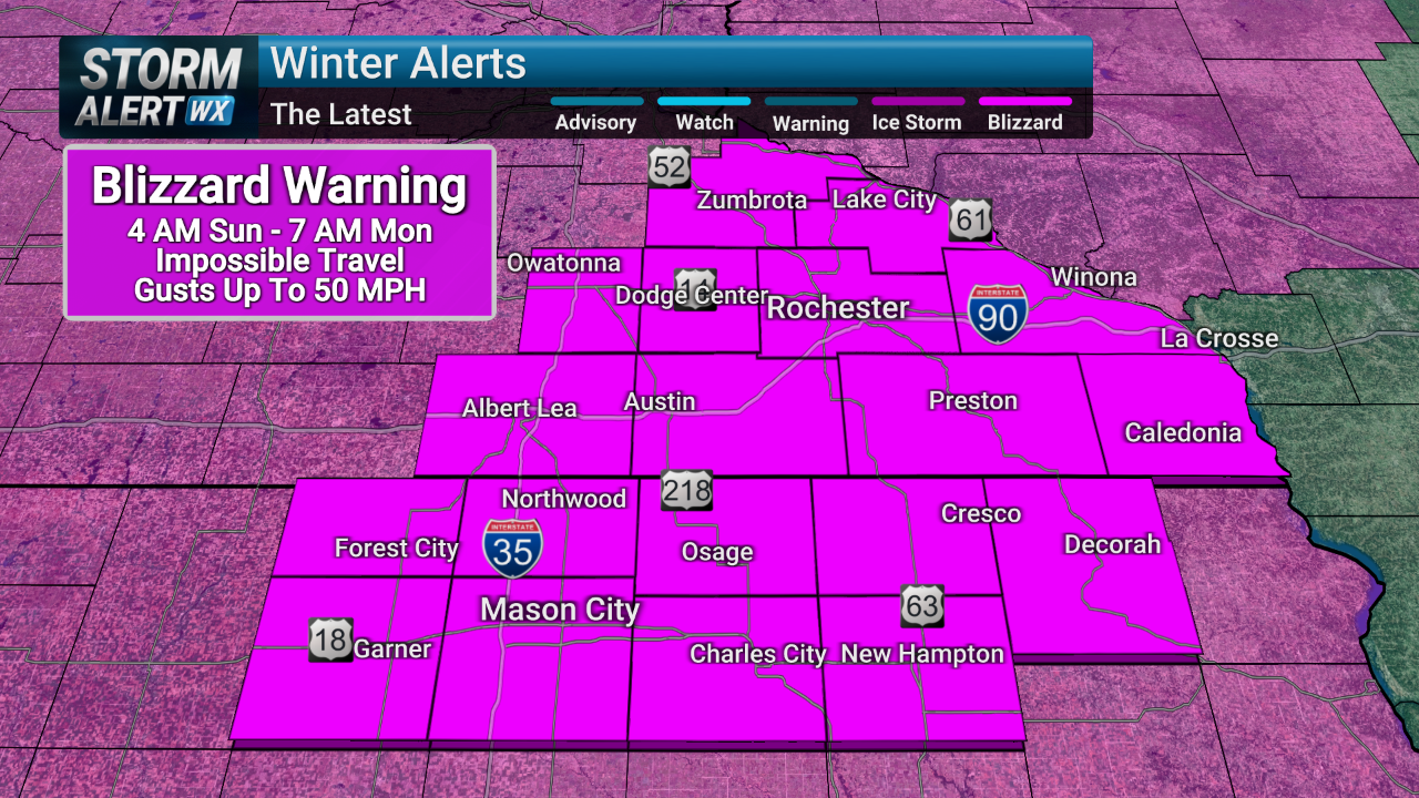 Blizzard, High Wind Warning issued ahead of impossible travel ...