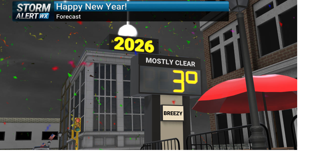 Storm Alert Wx 3: More snow for NYE, cold start to New Year | News ...