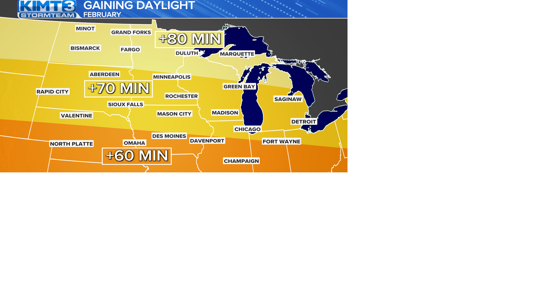 Gaining daylight in February | News | kimt.com