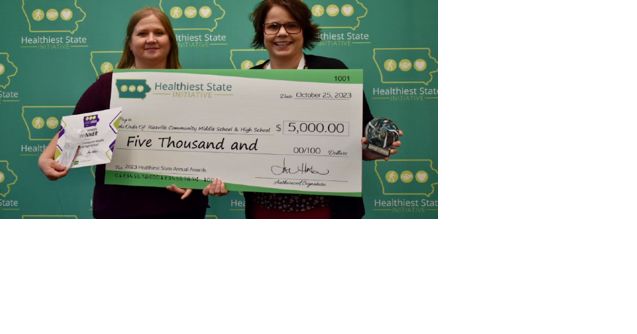 Riceville Middle/High School wins award from Iowa Healthiest State Initiative - Vimarsana News