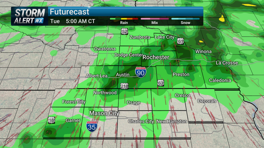 Storm Alert Wx 3: Seasonable sunshine Monday, scattered showers tonight ...