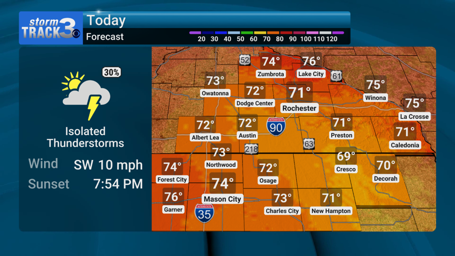 StormTrack 3: Midweek isolated storms high pollen counts News kimt com