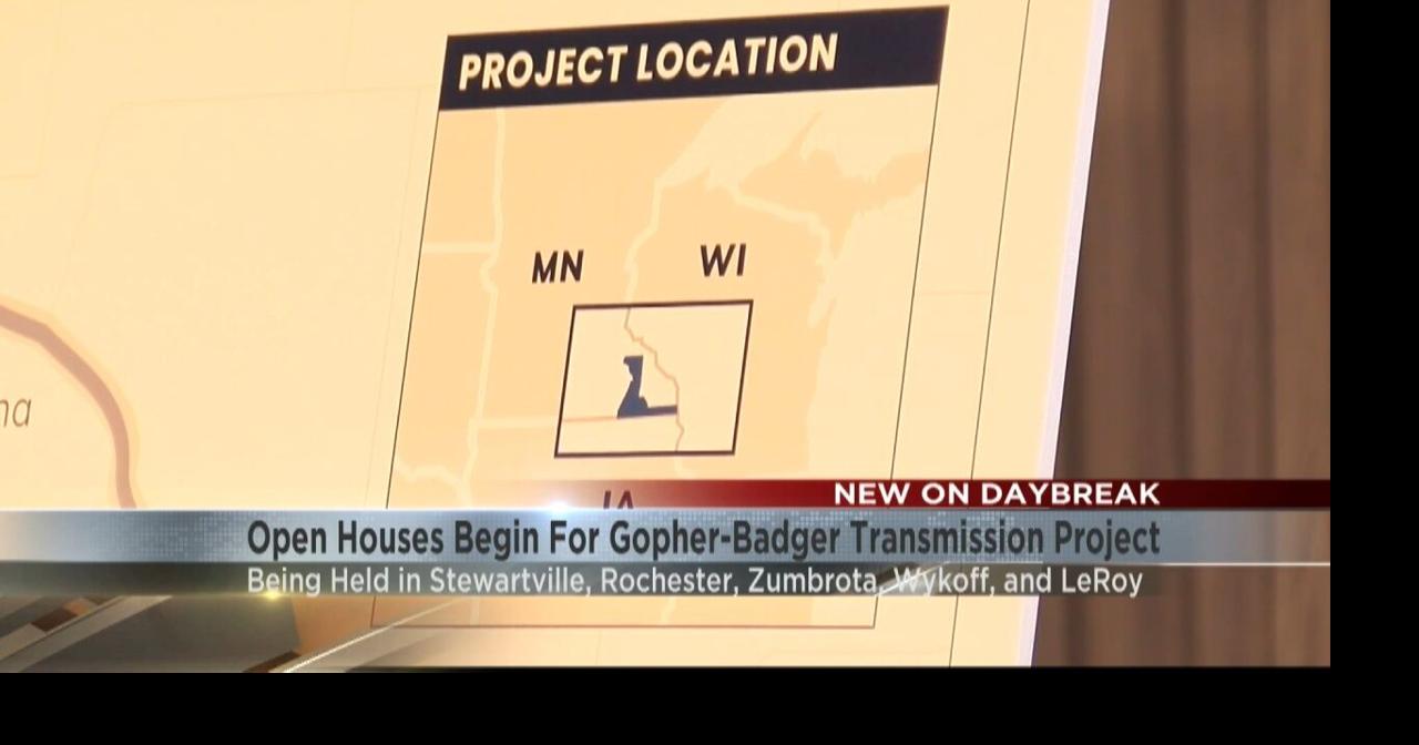 Gopher to Badger project hosts open houses across southeast Minnesota