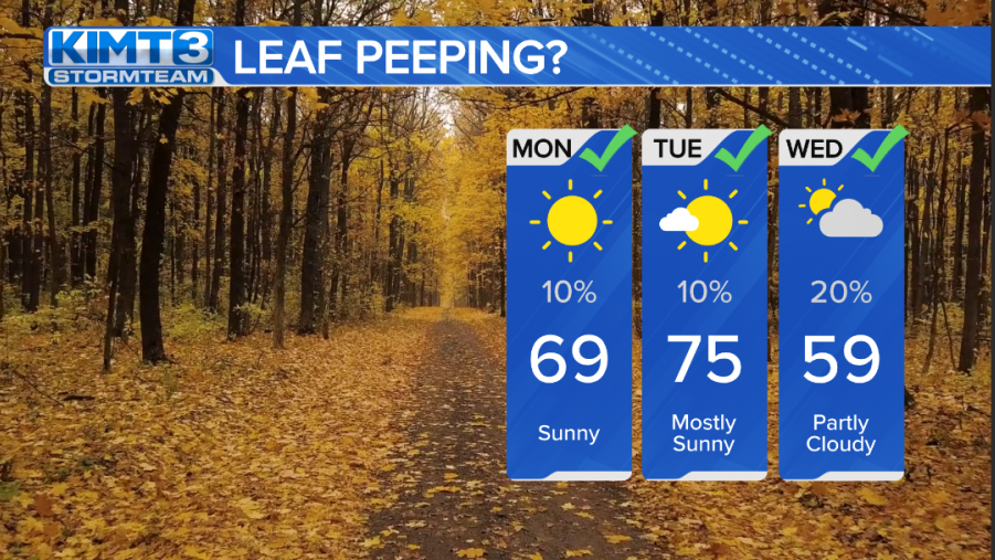 StormTeam 3: Tracking More Perfect Leaf-peeping Weather This Week ...