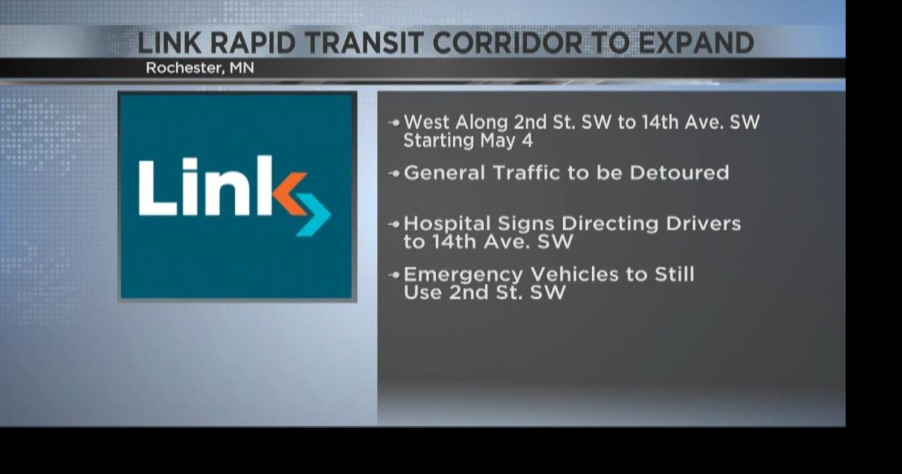 Link Rapid Transit corridor to expand | Video | kimt.com