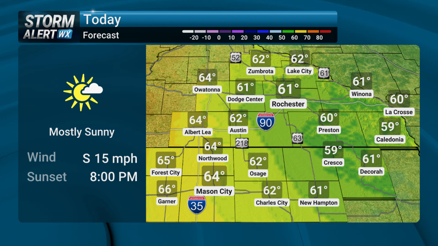 Storm Alert Wx 3: Elevated fire danger Monday afternoon, warming thru ...