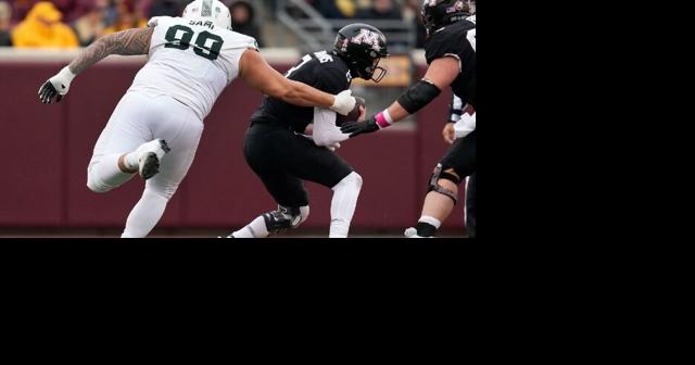 Nubin runs for 204 yards in first significant action; Minnesota beats Michigan State 27-12 - Vimarsana News