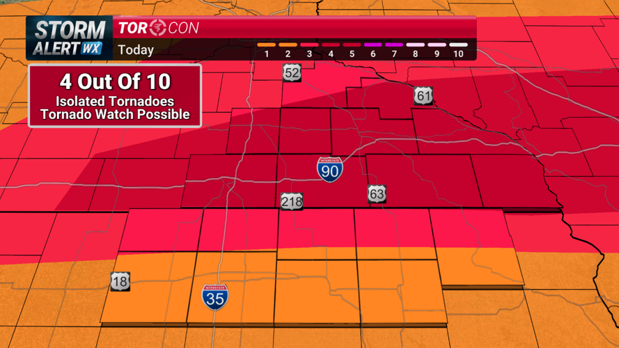 Storm Alert Wx 3: All-hazard severe weather threat Monday evening ...