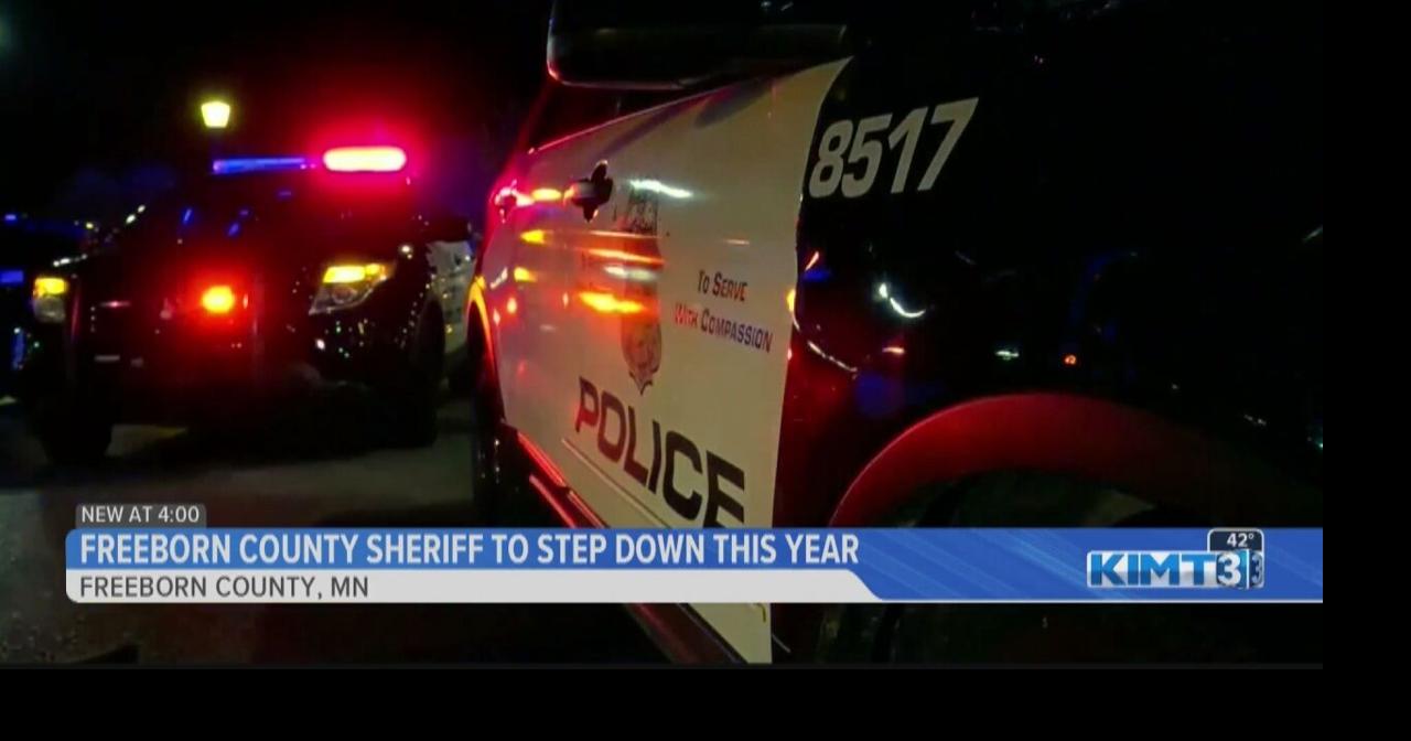 Freeborn County Sheriff Freitag reflects on his career and plans for retirement Freeborn/Mower