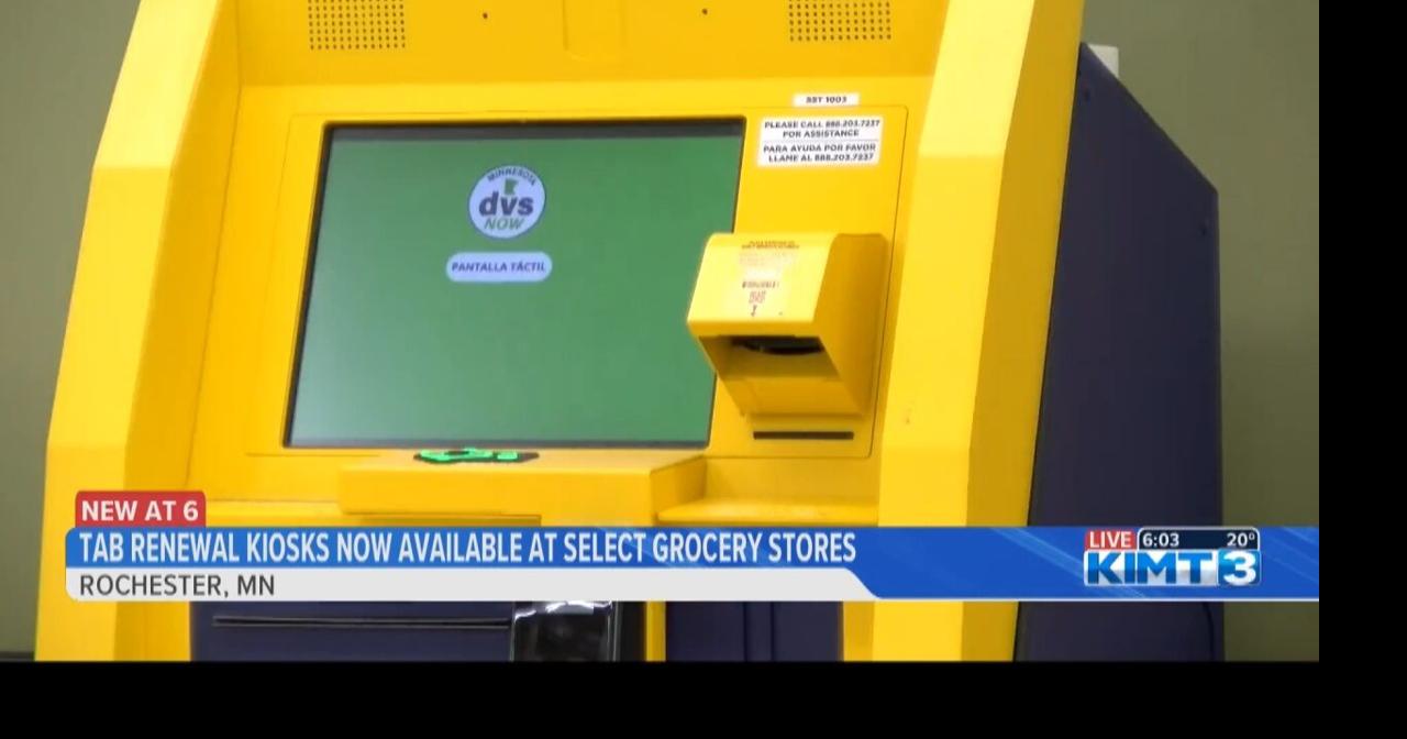 Gov. Walz highlights new tab renewal kiosk in Rochester Video