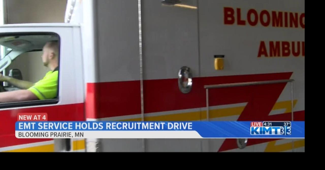 The Blooming Prairie Ambulance Service Is Recruiting Volunteer EMT's