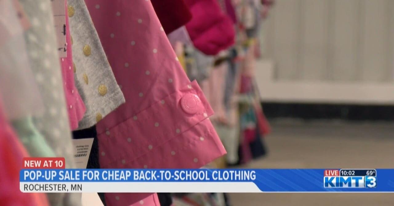 Rochester's Just Between Friends helping families find cheaper clothing alternatives for back-to-school shopping - Vimarsana News