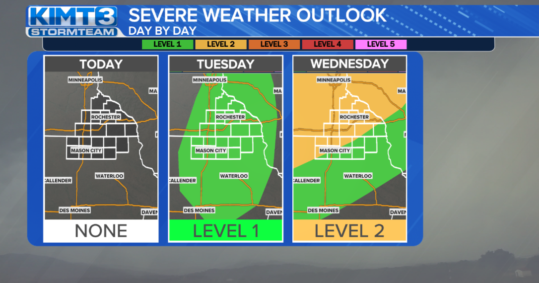 Severe threat increasing through the midweek - Vimarsana News