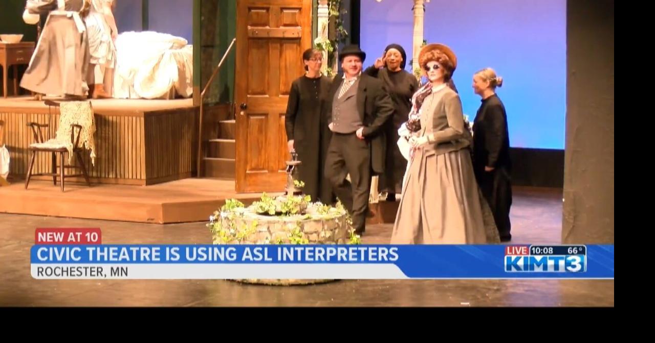 Rochester Civic Theater to use ASL interpreters for 