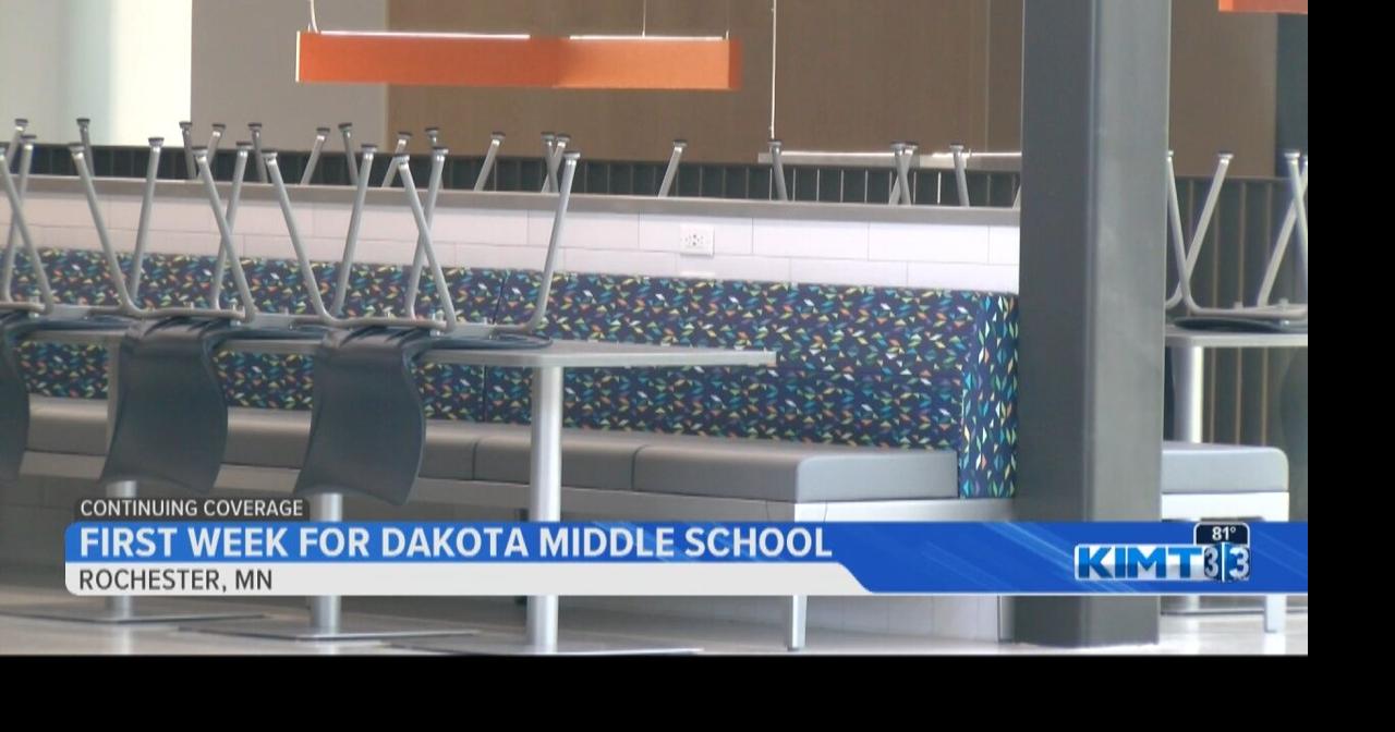 Staff at new Dakota Middle School eager as first week in new school is