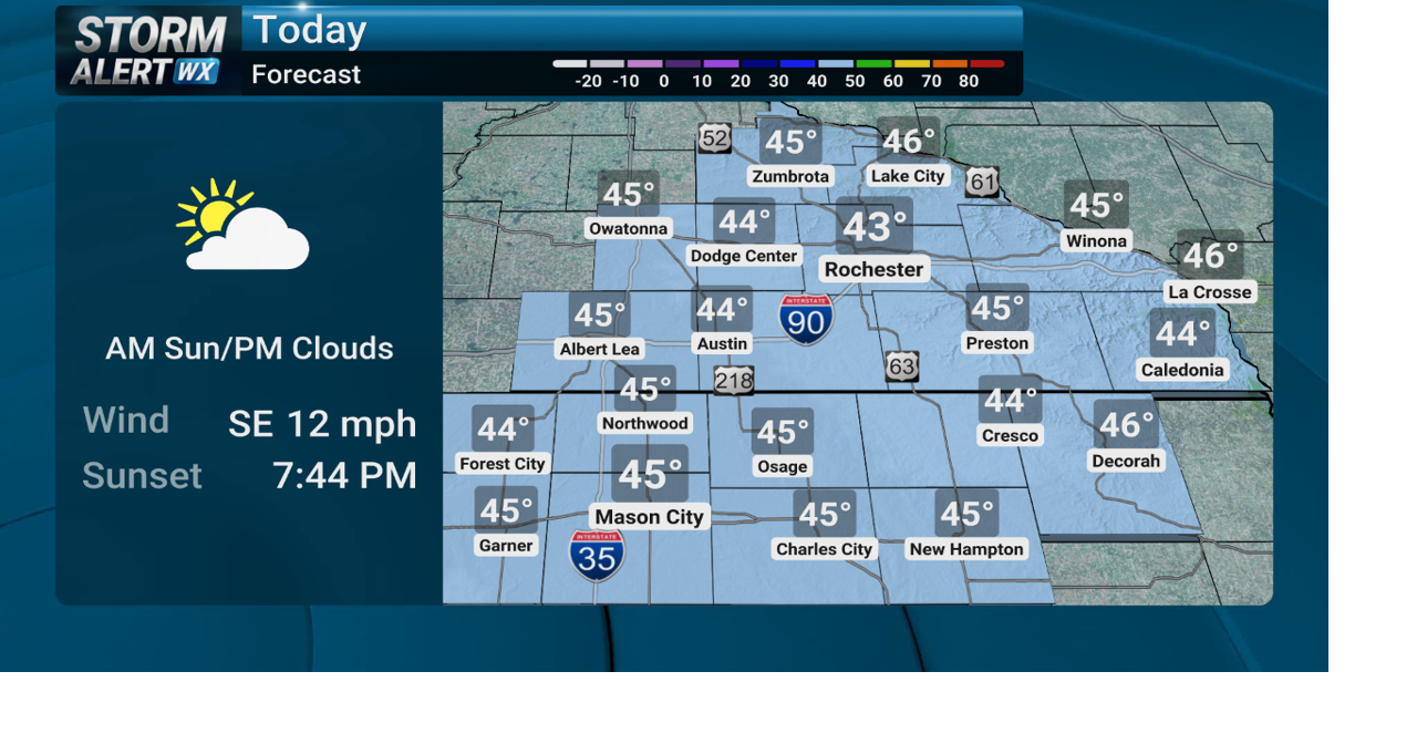 Storm Alert Wx 3: Chilly Tuesday, windy Wednesday ahead | News | kimt.com