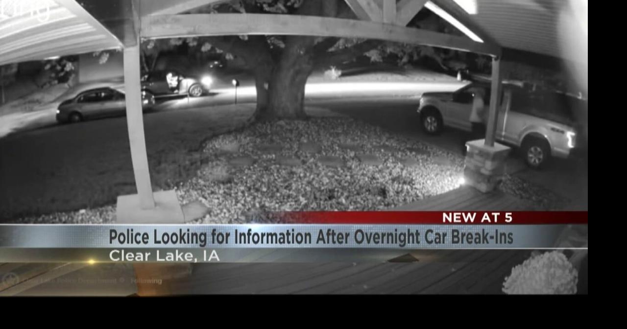 Clear Lake police seek public assistance after string of car break-ins ...