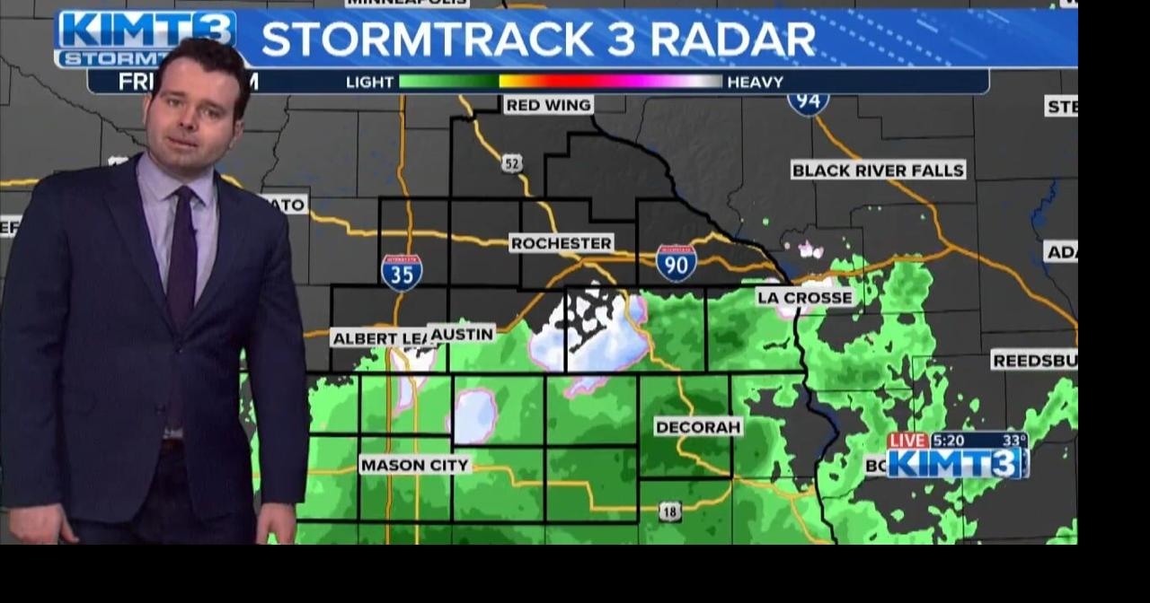 More fog & rain Friday morning AM Weather 1/26 Video