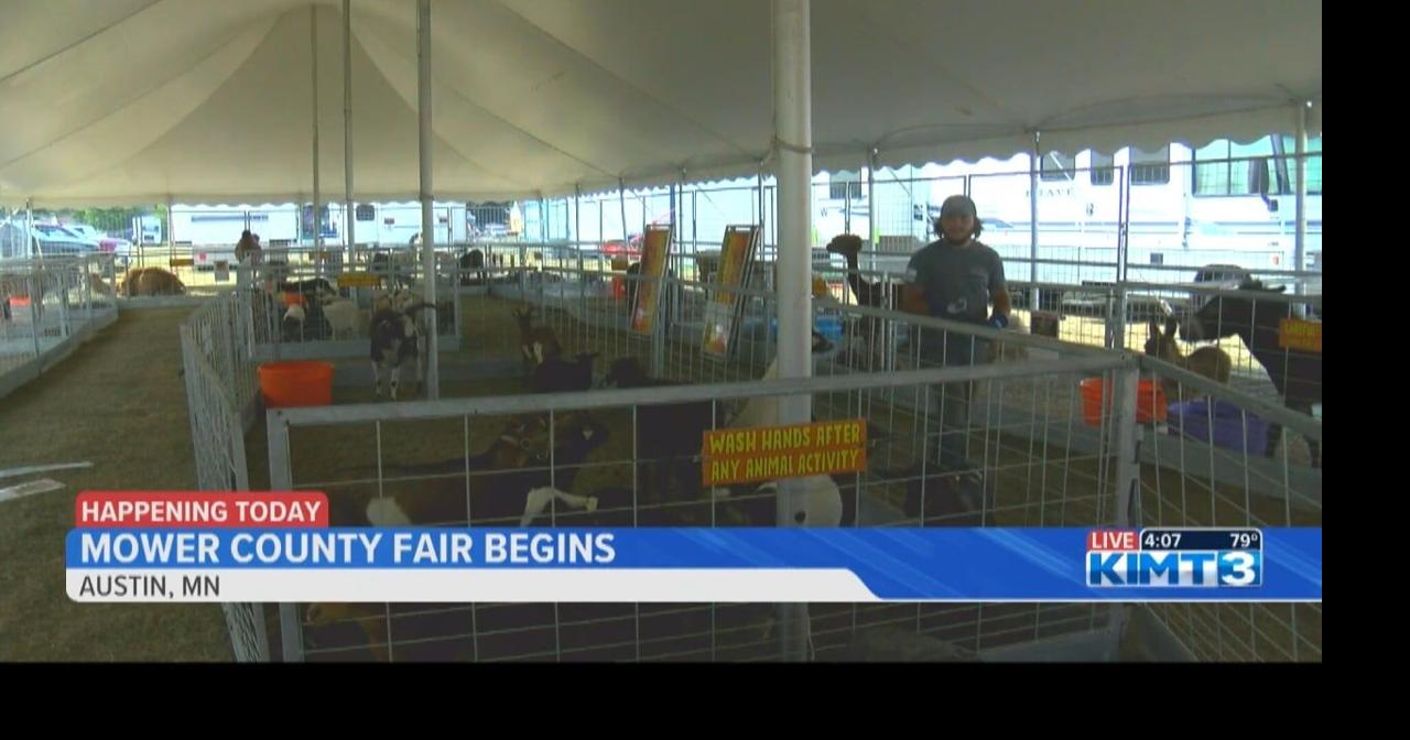 The Mower County Fair begins Tuesday Video