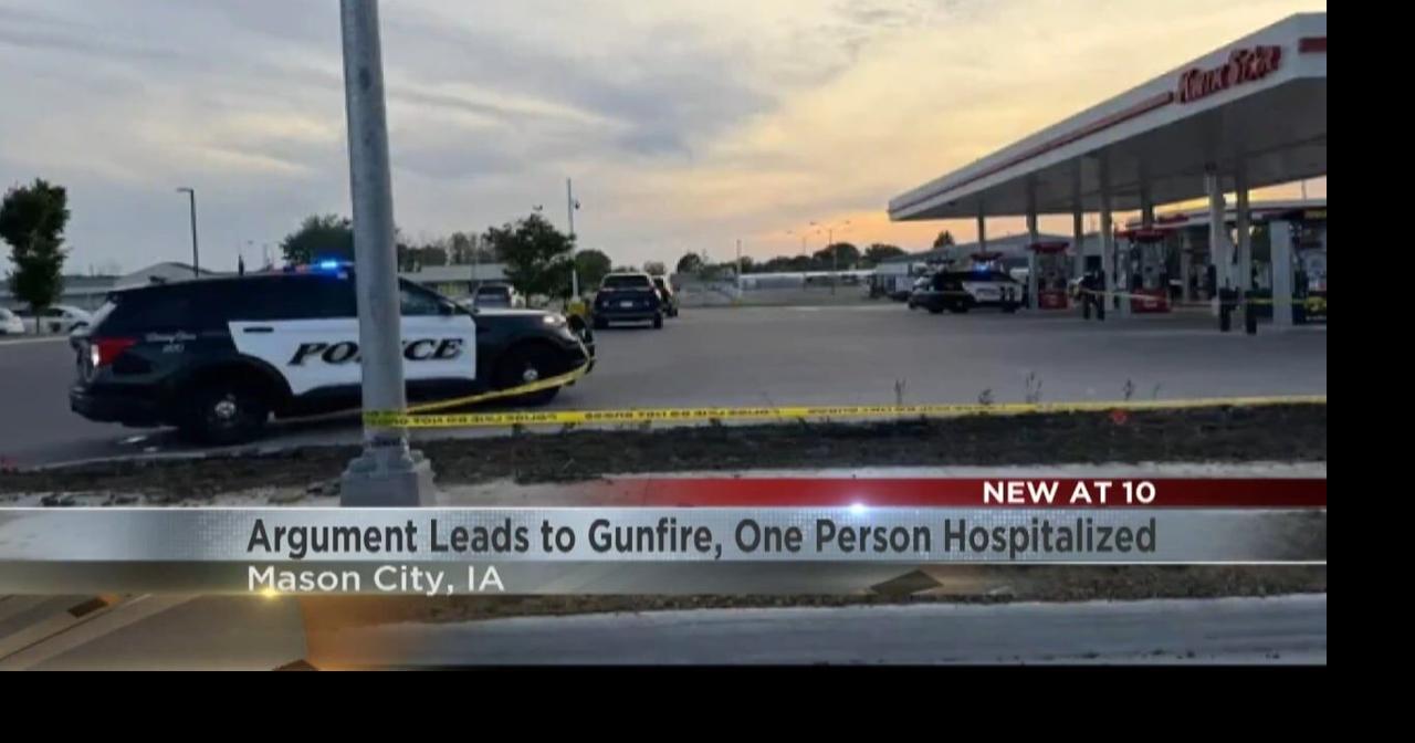One hospitalized, no arrests after shooting at Mason City Kwik Star