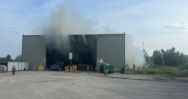 Weekend fire damages a recycling facility in Stewartville | Local ...