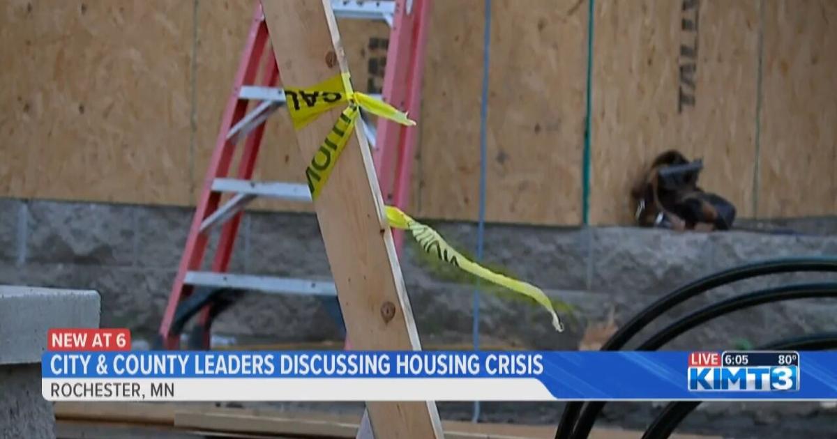 City and county leaders discuss housing crisis in Rochester | Video ...