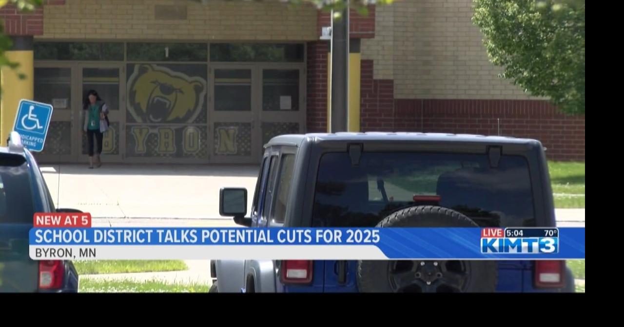 Byron Public Schools talks about potential cuts for the 2025 school