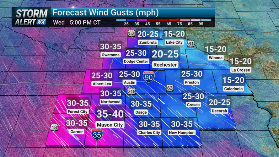 Storm Alert Wx 3: Two shots of snow Tuesday and Wednesday | News | kimt.com